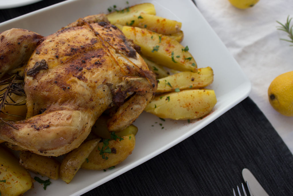 Zitronenhähnchen nach Jamie Oliver: genial lecker, genial einfach!